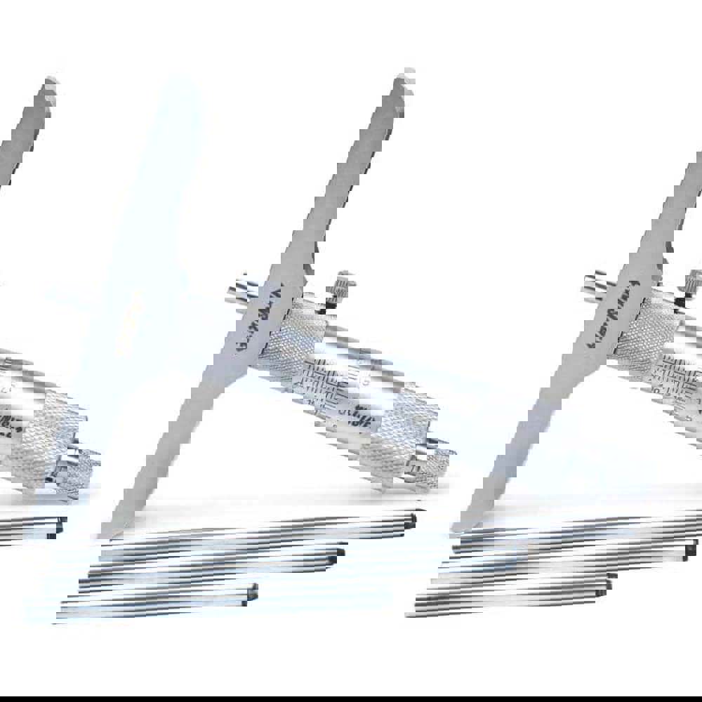 Mechanical Depth Micrometer: 6'' Range, 6 Rod